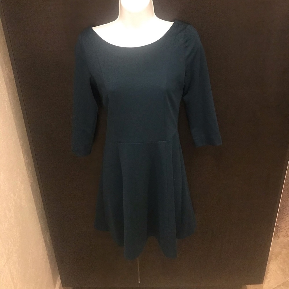 5/$25- a line teal dress banana republic sz 2
